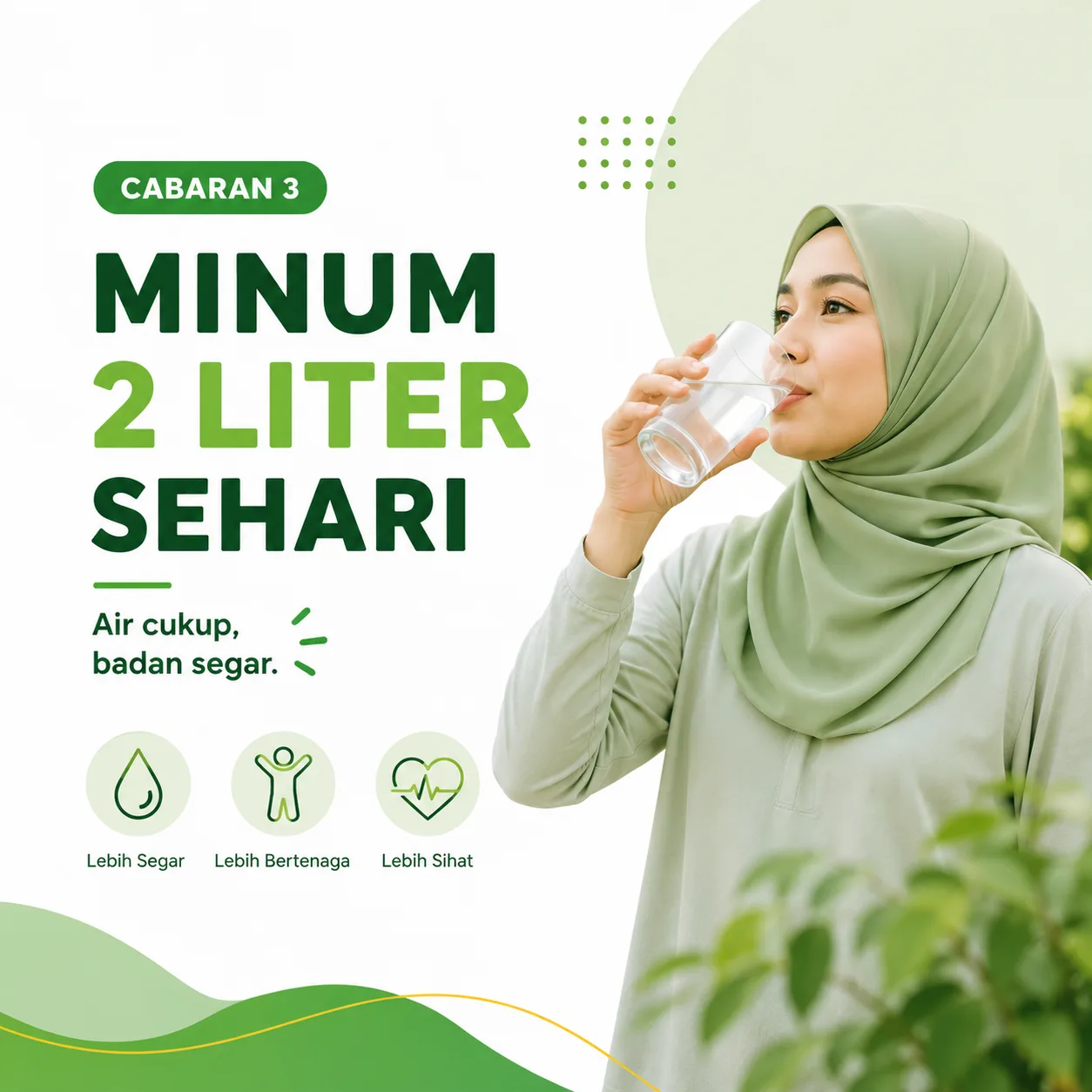 Cabaran Minum Air — 30 Hari