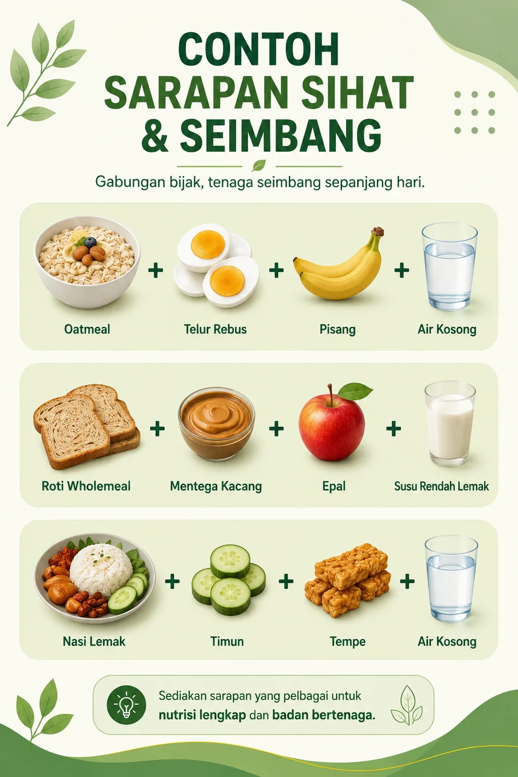 Sarapan Sihat Dalam 5 Minit