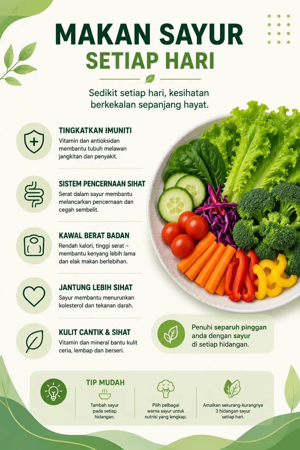 Makan Sayur Setiap Hari